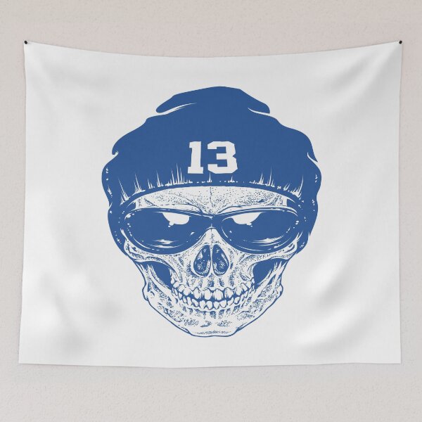 Item preview, Number 13 Skull designed and sold by leen12 Art Designs Prints.