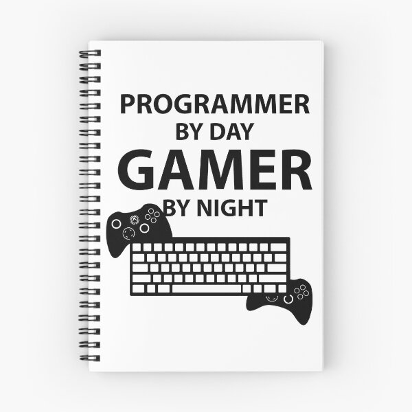 Item preview, Programmer by day, Gamer by night designed and sold by Evelyus.