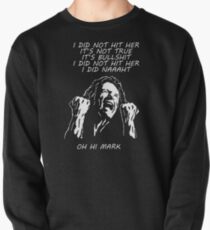 the room - i did not hit her Pullover