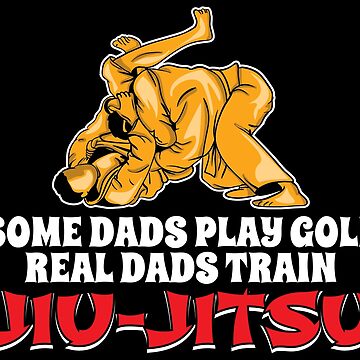 Vorschaubild zum Design Real Dads Train Jiu-Jitsu - Martial Arts Gift von yeoys