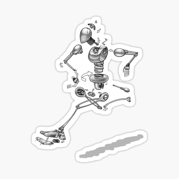 Build your own machine! Sticker