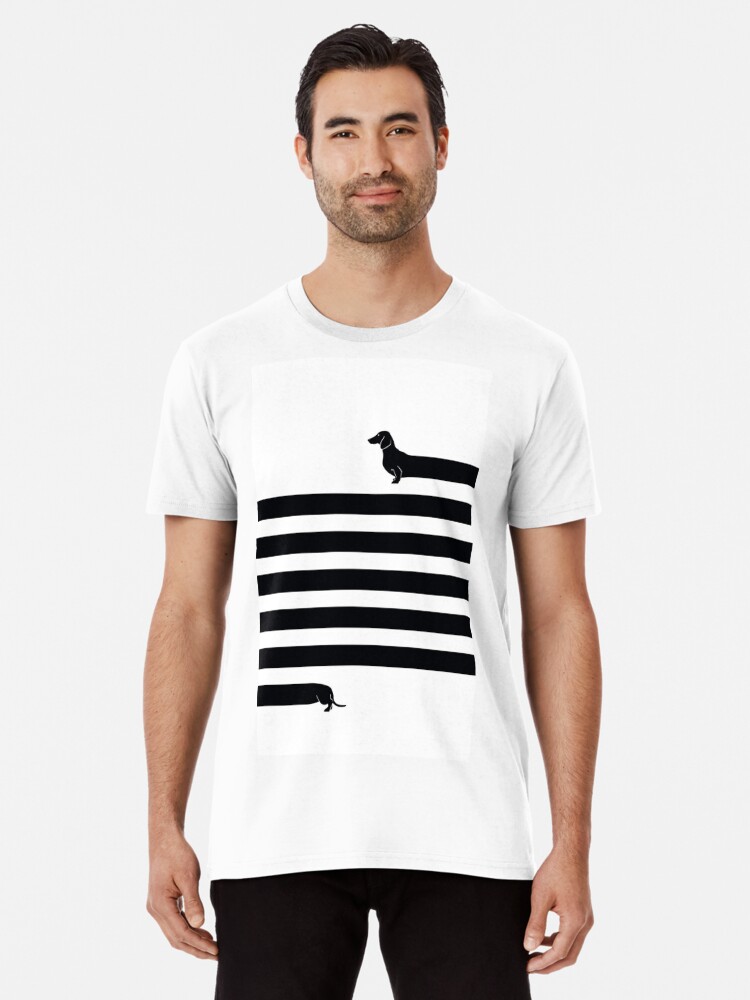 very very long dog shirt