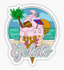Gelato - Strain Artwork Sticker