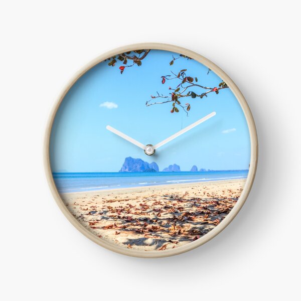 Item preview, Leaves on beautiful white sand beach of Chang Lang, Trang province, Thailand designed and sold by Kevin Hellon.