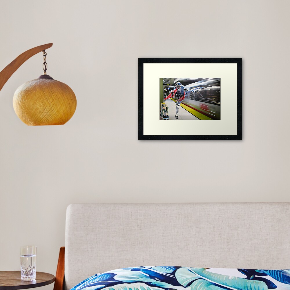 Item preview, Framed Art Print designed and sold by tomoenk6.