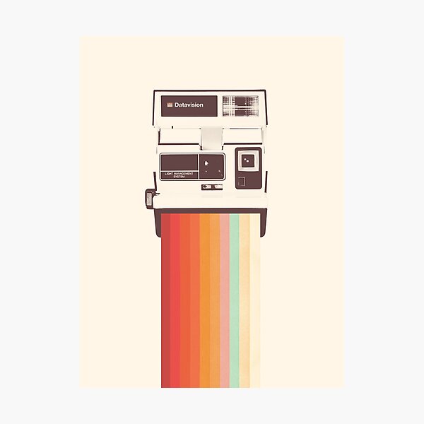 Artikel-Vorschau von Sofortiger Kamera-Regenbogen, designt und verkauft von florentbodart.