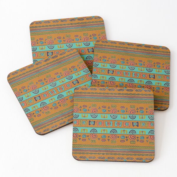 Item preview, Fun colorful Aztec Tribal Pattern designed and sold by Nartissima.