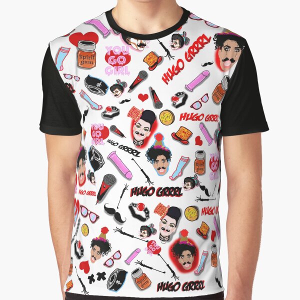 Hugo Grrrl by @arccult Graphic T-Shirt