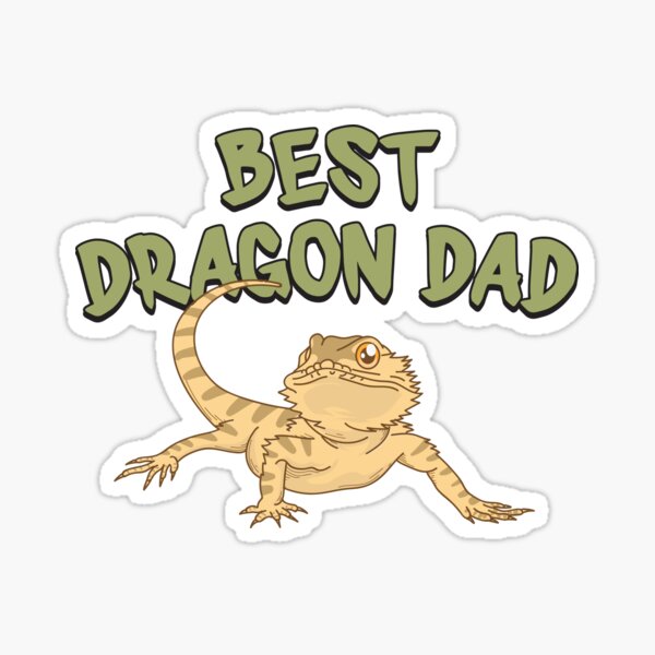 Item preview, Best Dragon Dad - Funny Reptile Gift designed and sold by yeoys.
