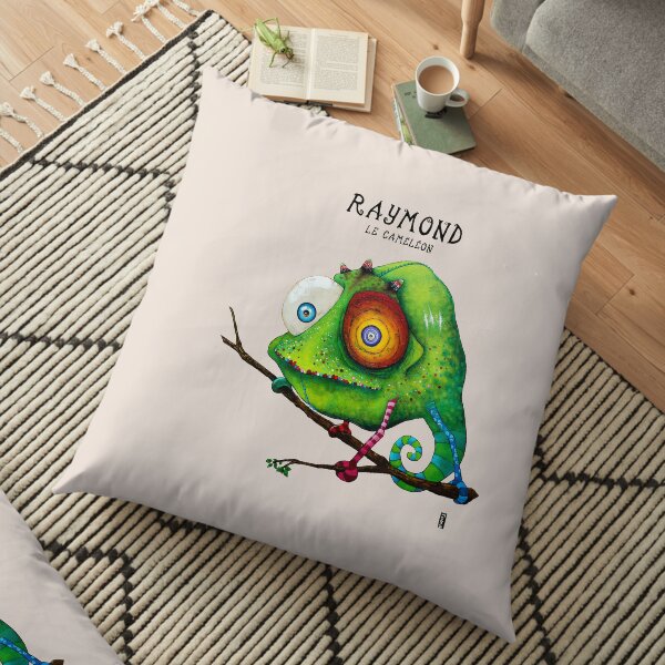Raymond le Caméléon Coussin de sol
