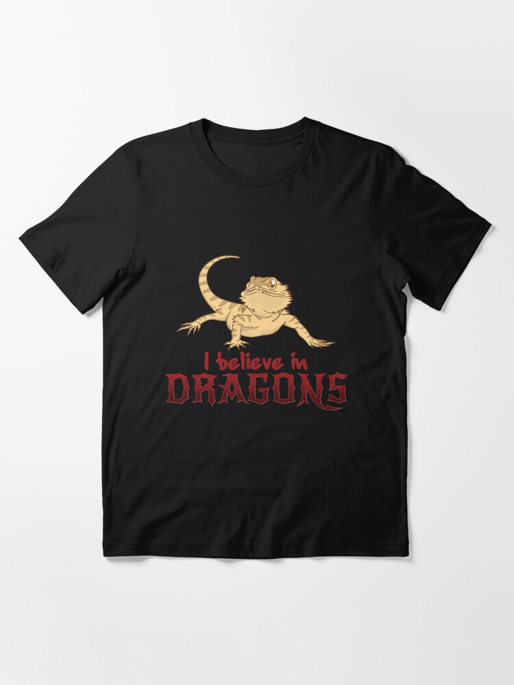 Alternative Ansicht von I Believe In Dragons - Funny Reptile Gift Essential T-Shirt