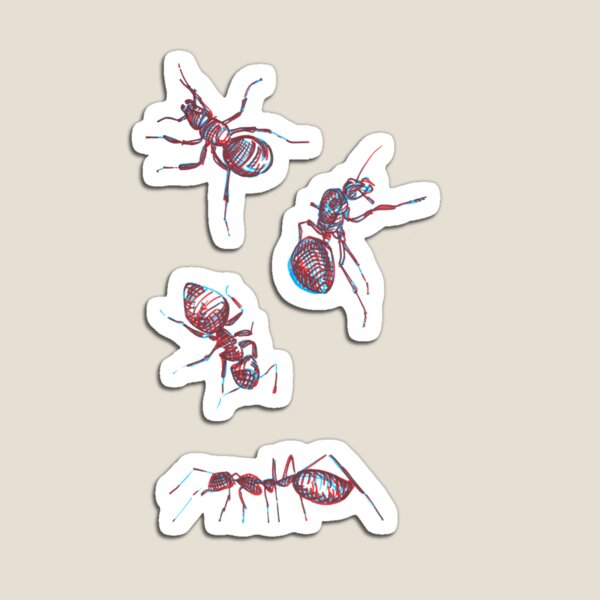 Ants pattern Magnet