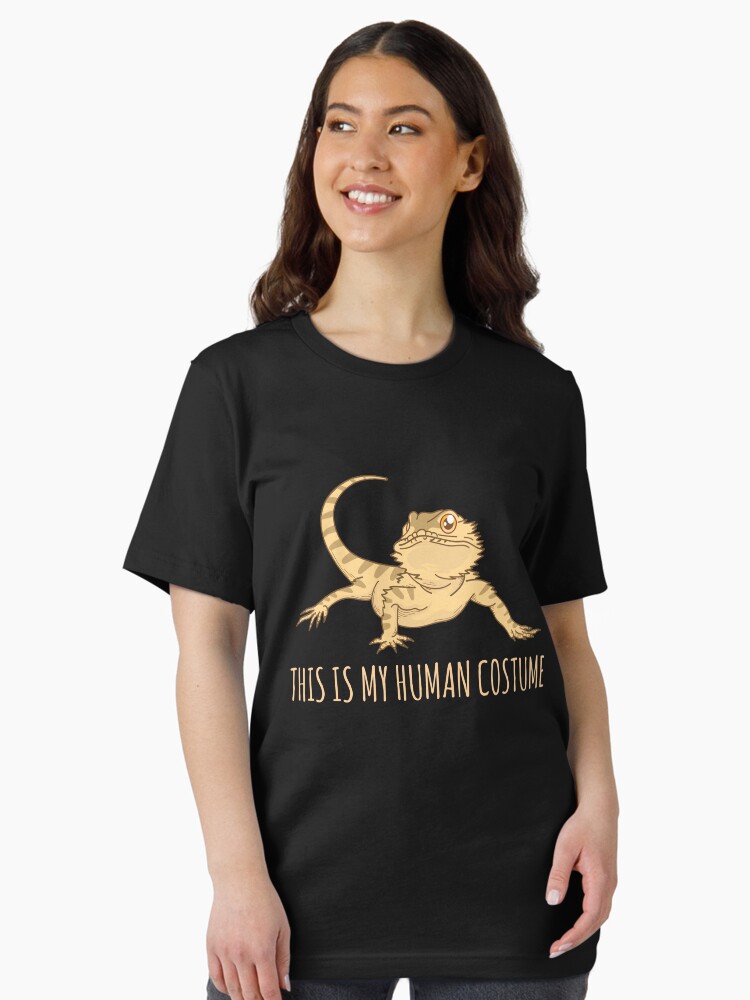 Thumbnail 2 von 7, Essential T-Shirt, This Is My Human Costume - Funny Reptile Gift designt und verkauft von yeoys.
