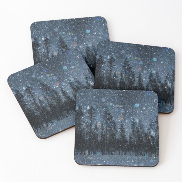 Item preview, Midnight Forest Snowfall designed and sold by ernest123.