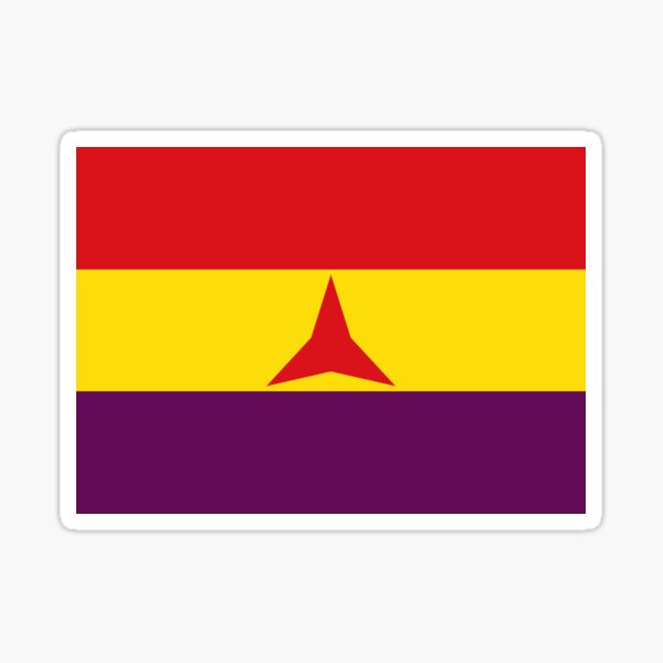 Artikel-Vorschau von Flagge der Internationalen Brigaden – Bandera de las Brigadas Internacionales, designt und verkauft von RBEnt.
