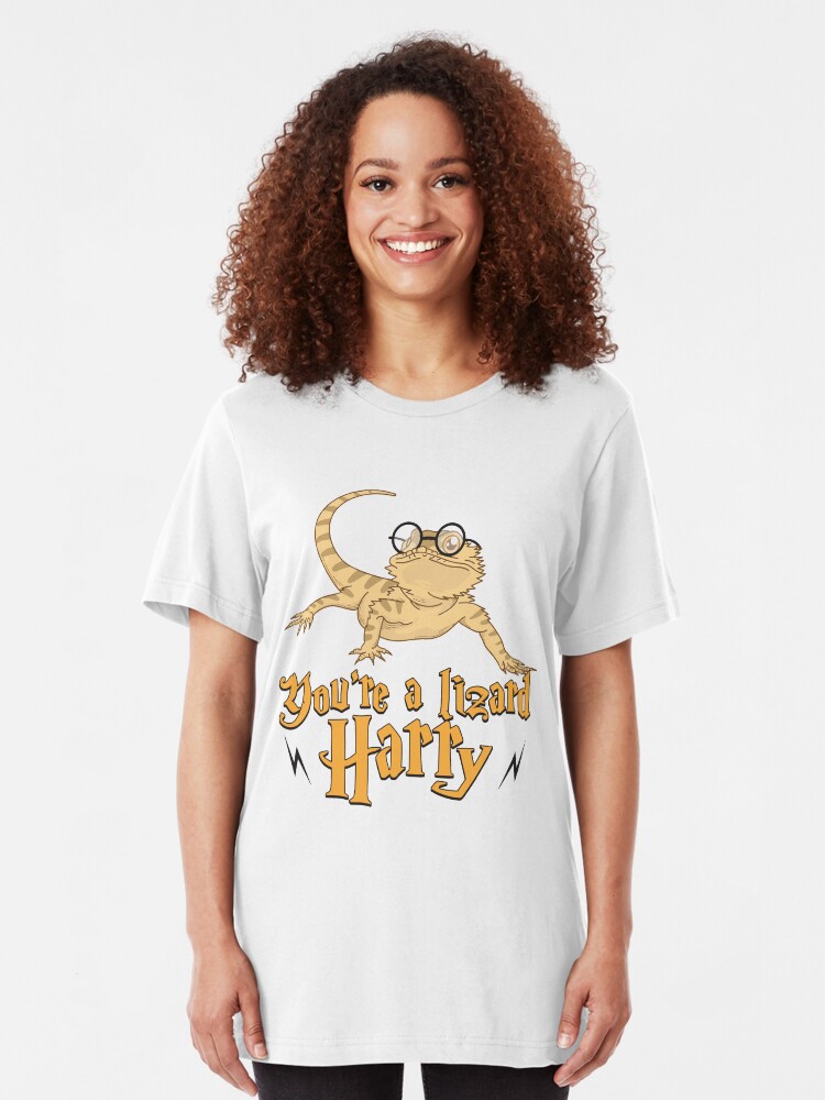 Alternative Ansicht von You're A Lizard Harry - Funny Reptile Gift Slim Fit T-Shirt