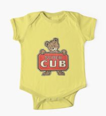 Body de manga corta para bebé Super Cub