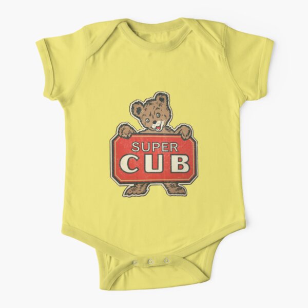 Super Cub Body de manga corta para bebé
