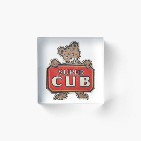 Super Cub Acrylic Block