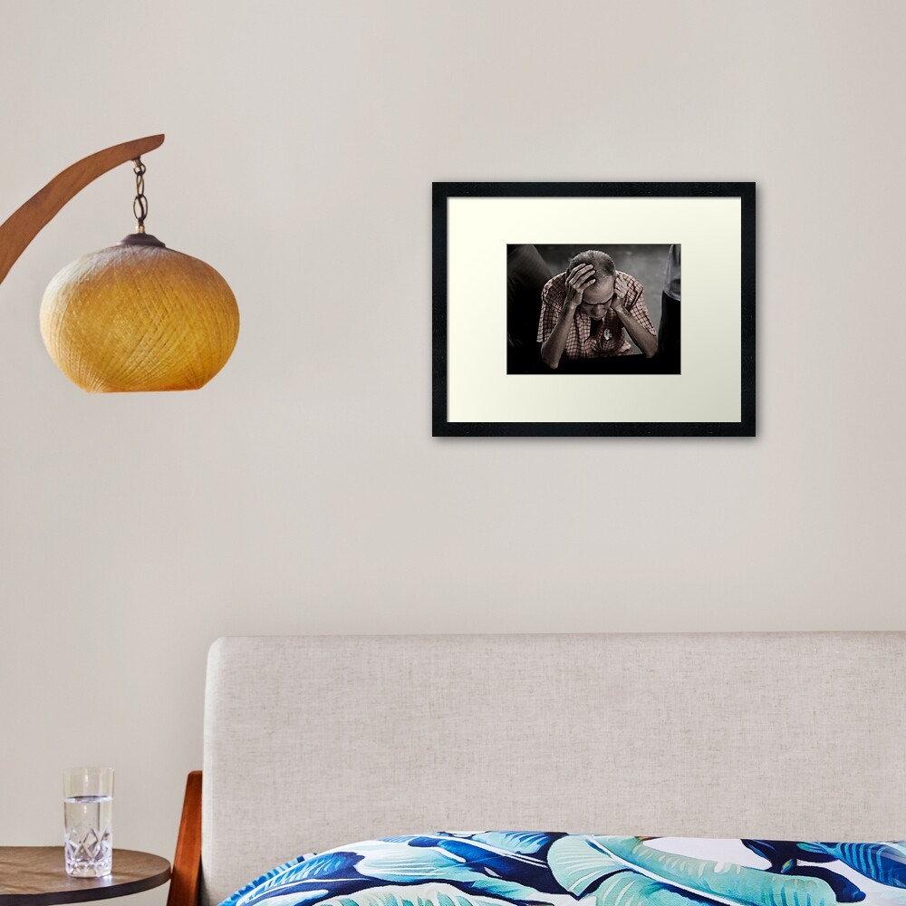 Item preview, Framed Art Print designed and sold by hwjgage.