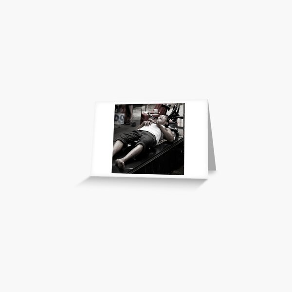 Asleep Greeting Card