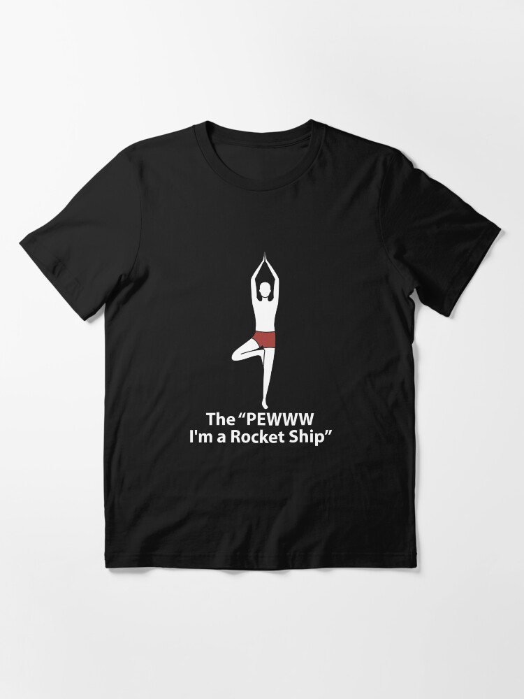 Alternative Ansicht von The 'Pewww I'm A Rocket Ship' Yoga Poses - Funny Yoga Gift Essential T-Shirt