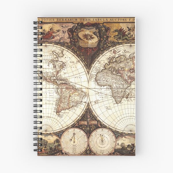 Item preview, Vintage Old  World Map designed and sold by monamooon.