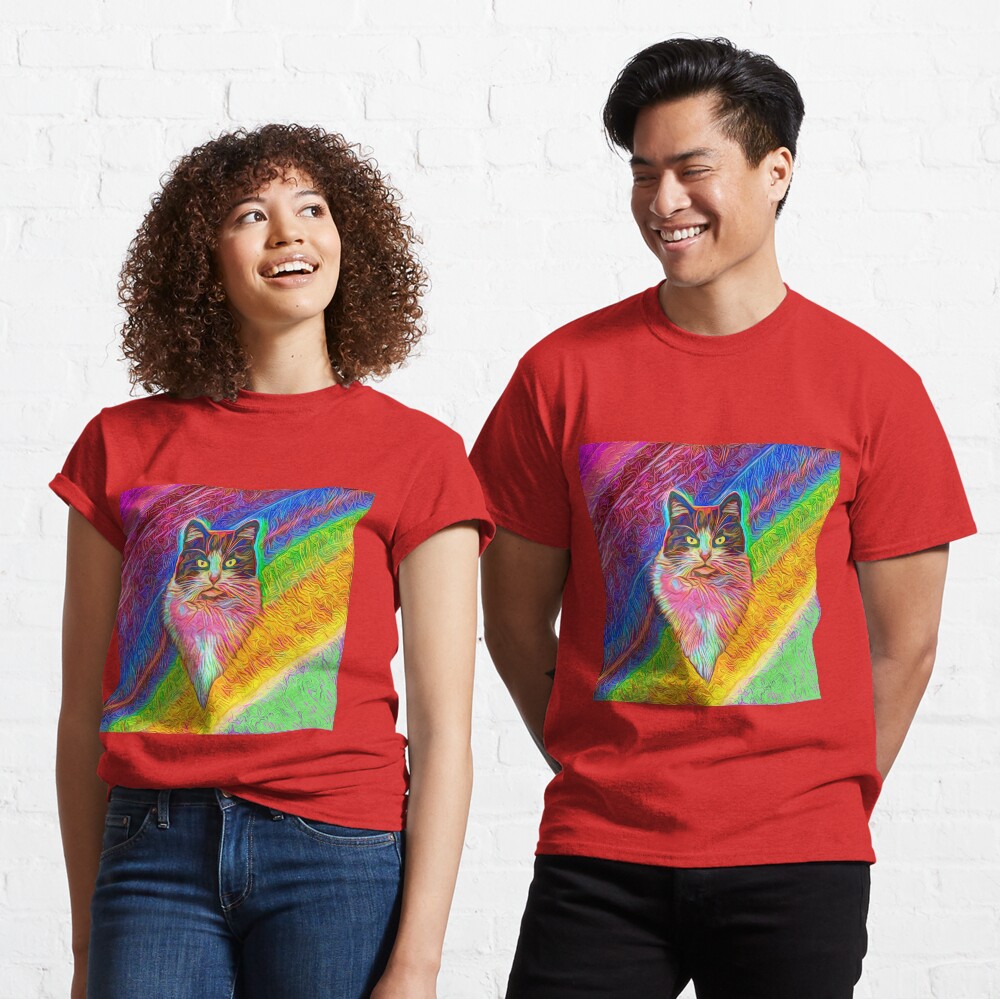 Abstract cat Classic T-Shirt