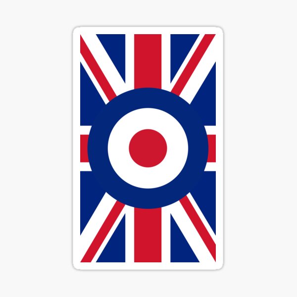 Item preview, Union Jack and Mod Logo Combination designed and sold by shavenmonkeys.
