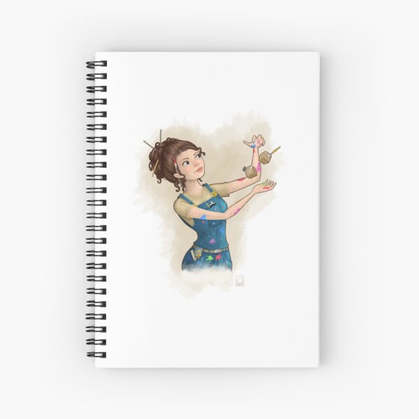Under construction Spiral Notebook