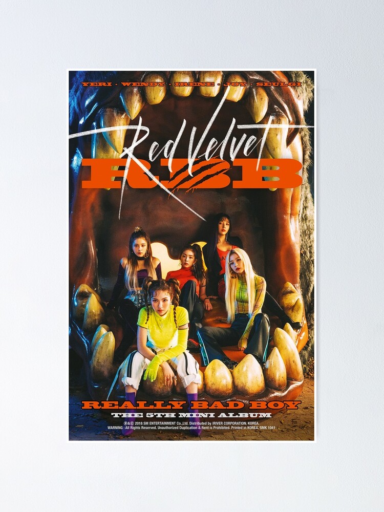 RED VELVET RUSSIAN ROULETTE  Poster for Sale by REDVELEMPORIUM