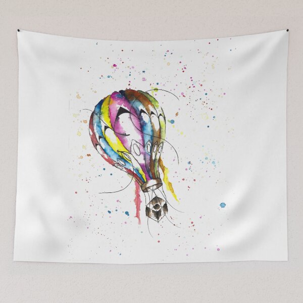 Item preview, Air Balloon designed and sold by BorgesPaintings.