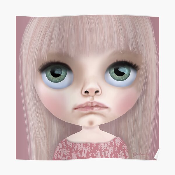 cartoon dolls with big eyes