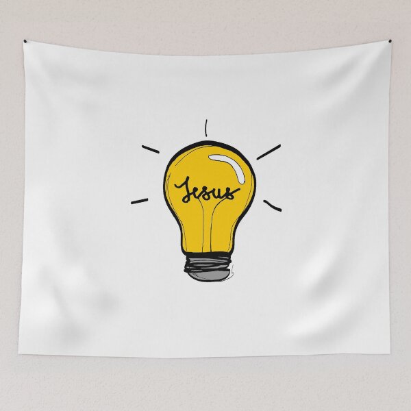 Item preview, Jesus is the light designed and sold by Fede2punto0.