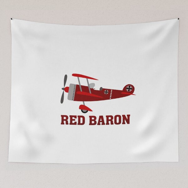 Item preview, Red Baron Manfred von Richthofen WW1 fighter pilot gift designed and sold by ArtOfCopenhagen.