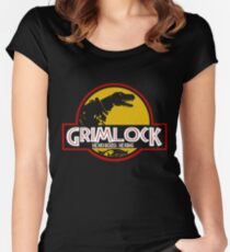 Camiseta entallada de cuello redondo Grimlock (Parque Jurásico)