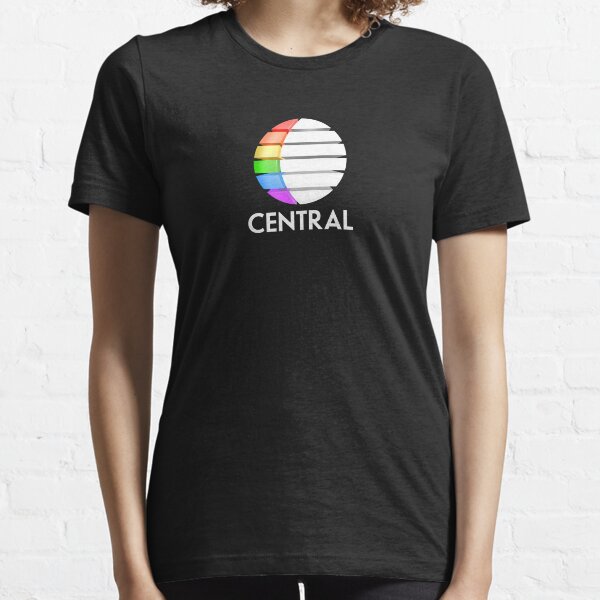 Central TV television 1980s retro logo 3D render Essential T-Shirt