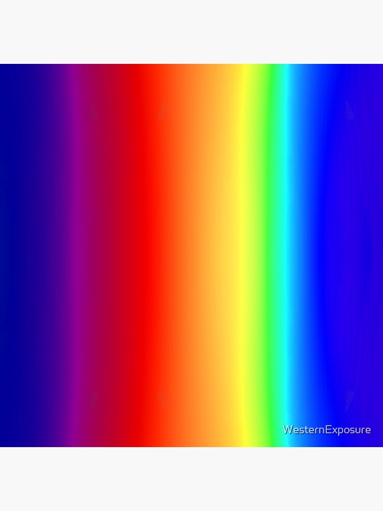 Bright vertical rainbow gradient Photographic Print for Sale by  WesternExposure