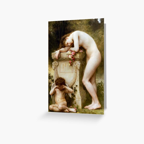 Ellergy 1899 William Bouguereau Greeting Card