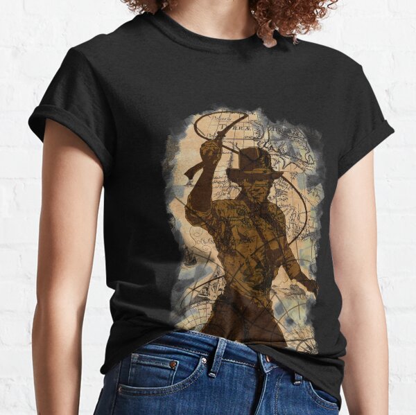 Indiana Jones Tee Carte Trésor T-shirt classique