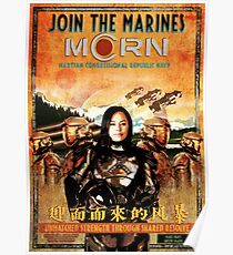 Das MCRN-Rekrutierungsplakat für die Weite Poster