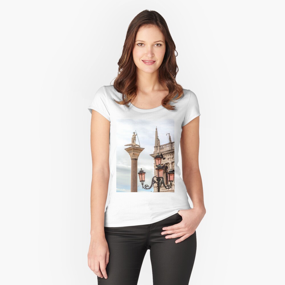 Item preview, Fitted Scoop T-Shirt designed and sold by darren-j-mcleod.