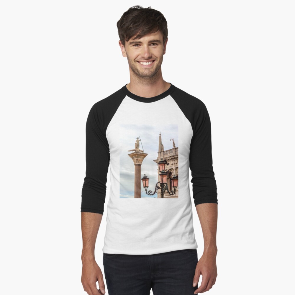 Item preview, Baseball ¾ Sleeve T-Shirt designed and sold by darren-j-mcleod.