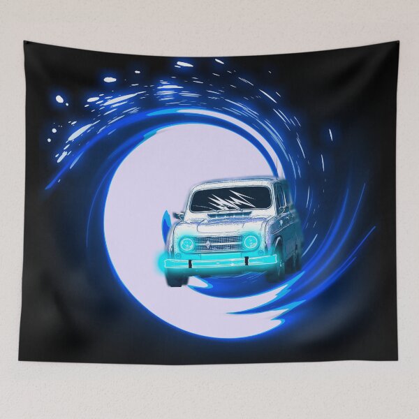 Item preview, RENAULT R4 RETURNED TO THE PAST designed and sold by ElCondeSibarita.