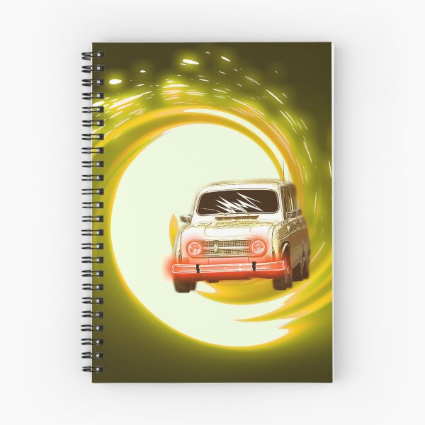 Item preview, RENAULT R4 RETURNS TO THE PAST (YELLOW) designed and sold by ElCondeSibarita.