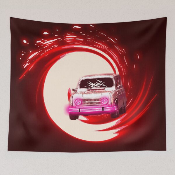 Item preview, RENAULT R4 RETURNS TO THE PAST (RED) designed and sold by ElCondeSibarita.