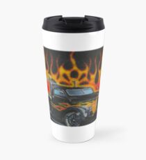 Kindermotiv Feuertruck Thermobecher