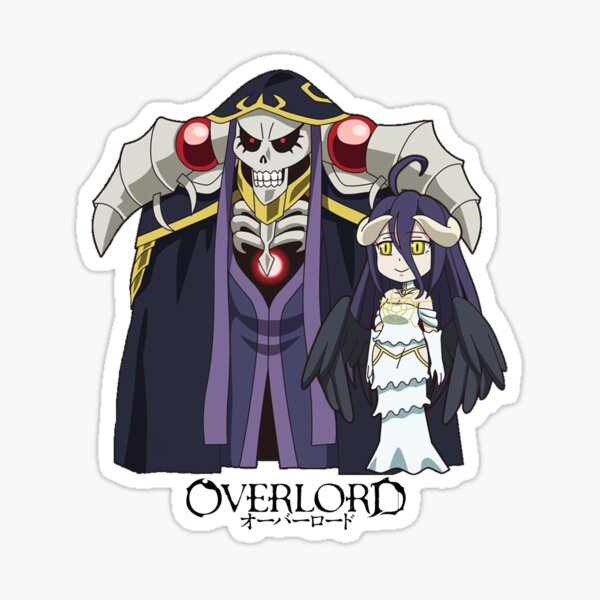 Overlord Touch Me Stickers Redbubble