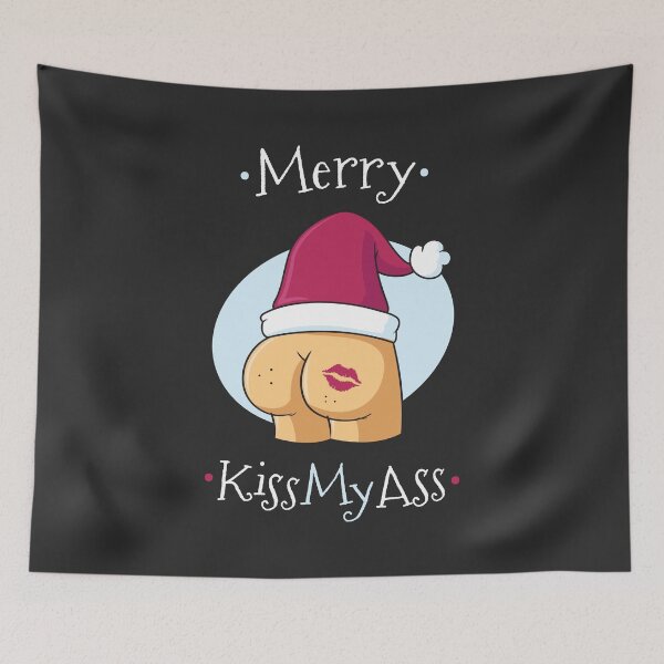 Item preview, Merry Kiss My Ass designed and sold by zoljo.