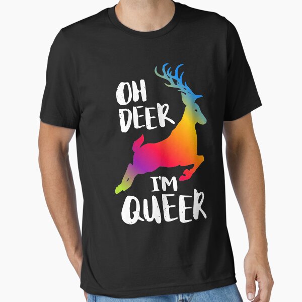 Artikel-Vorschau von Oh Hirsch bin ich Queer, designt und verkauft von VomHaus.
